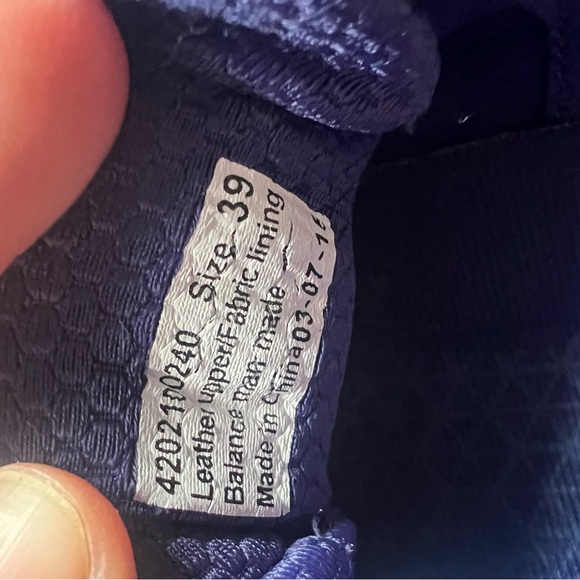 Dansko Black and Purple Athletic Shoes with Breathable Mesh size 39 - Picture 7 of 7